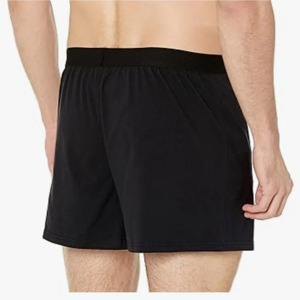 Amazon Essentials Cotton Jersey Boxers - Men's Underwear s 5 Pack Black